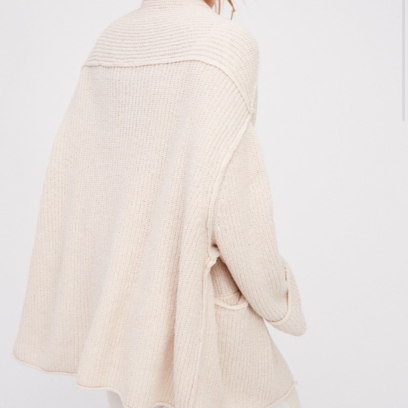 Free People Sweaters - Free People Low Tide Cardigan Cream